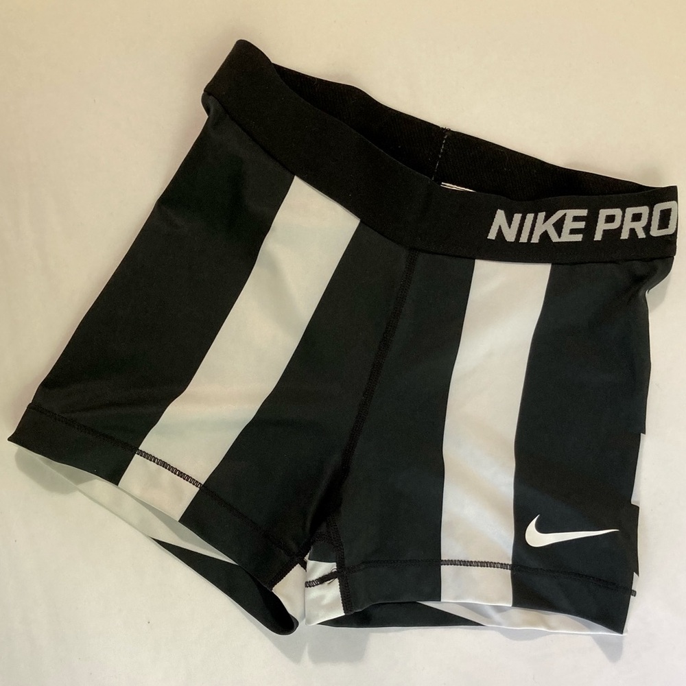 Color block Rare Nike Pro Spandex Shorts